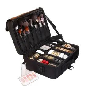 여행용 파우치 메이크업 화장품파우치 공간분리 출장용 칸막이