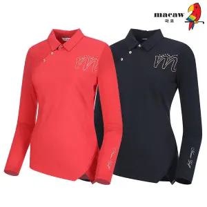 [마코] 여성옆단추카라티셔츠_MMW1TS62