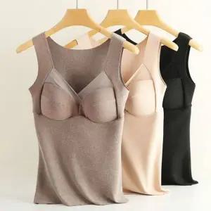 캡 745SUC69 피치 기 내장형 시스루 나시티 보정 여성 안감