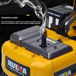 Huina 580 전체 합금 23 채널 1:14 비례 시뮬레이션 전기 원격 제어 굴삭기 엔지니어링 차량 모델