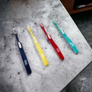 파워그립 미세모칫솔 우리솔 치석클리어 8개 초극세모