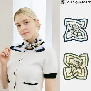 [비밀상점]루이까또즈 로지에 실크 사각 스카프 2ESM059