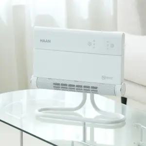 HAAN 무타공설치 벽걸이스탠드겸용 즉각발열 PTC 욕실난방기 가정용온풍기/벽걸이히터 욕실히터