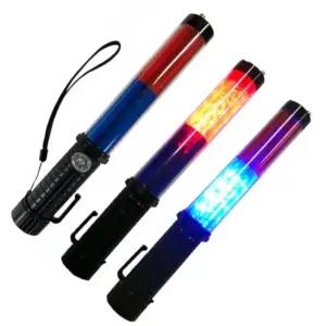 2컬러 자석 미니경광봉 LED경광봉 야간봉 신호봉 불봉
