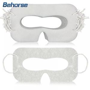 메타 퀘스트 3/비전 프로/PSVR2용 유니버설 VR 아이 마스크 커버 위생 일회용 땀 흡수 통기성 캡