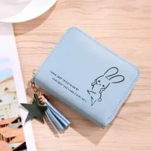 휴대용 여자 카드 래빗 동전지갑 WD9D4F8