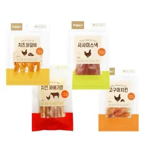 퍼피아이 육포간식 강아지간식 100g