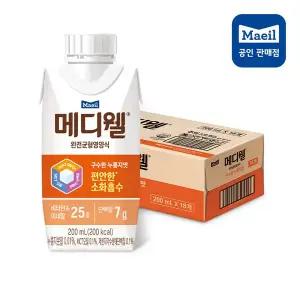 [매일]유업 메디웰 구수한누룽지맛 200ML 18팩