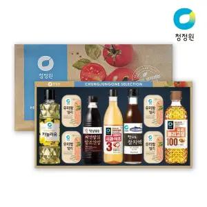 청정원 스페셜 선물세트 ET6호/ 햄류+요리유 혼합세트/쇼핑백포함/친인척/지인/고마움/선물세트/즐거운/설명절/단체선물