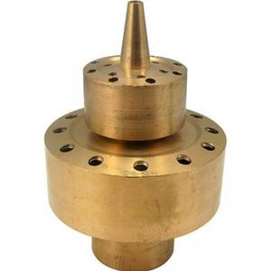 바이디움 바이디움 소형 구리노즐 크림화이트 조명 1인치 연못분수 이중 조경