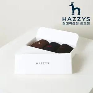 헤지스ACC HISS6E230W2 브라운 라인배색 면혼방 중목3종세트22447949532160449