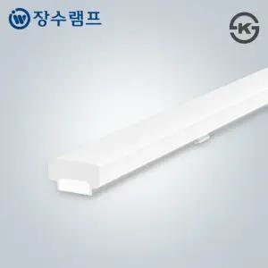 장수램프 LED 주차장등 PC 60W 1200mm 다용도 일자등