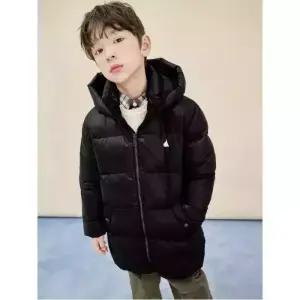 [국내백화점]  빈폴 키즈 [뉴이어][시즌오프 40%]중경량 덕다운 롱패딩  블랙 BI5X38U035