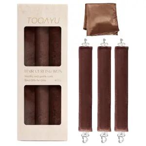 토가유 무열 컬 오버나이트 헤어 케어 세트 - 모든 타입을 위한 점보 벨벳 컬러 부드러운 컬봉
