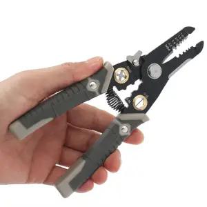 멀티 와이어 스트리퍼 자동 다기능 전기 전선 피복 제거기 작업 공구 미끄럼 절단기 공사용 압착기 커팅