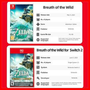 젤다의 전설 시리즈 게임 티어스 오브 더 킹덤 스카이워드 브레스 와일드 에코즈 위즈덤 닌텐도 스위치용 1