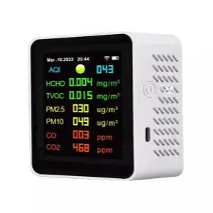 가정용 공기 측정기 다기능 분석기 온습도 센서 미세먼지
