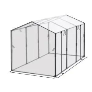 폴리카보네이트 온실 조립식 옥상 대형 단열 비닐하우스 창고 소형비닐하우스 채소 건조