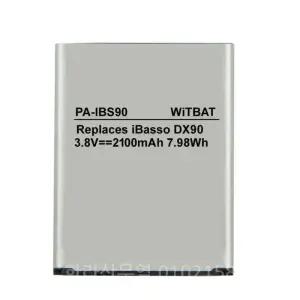 IBasso DX90 DX50 플레이어용 리튬 이온 충전식 팩 교체 배터리  2100mAh 3.7V 3.8V