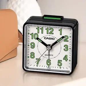 [카시오]야광 알람 사무실 인테리어 소형 탁상시계