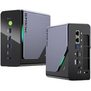 GMKTEC 게이밍 미니 PC, AMD 라이젠 7 H 255 (업그레이드 8745HS) 64GB DDR5 RAM 1TB SSD, NUCBOX K12 데스크탑 컴퓨터, 3X M.2 2280 확장, OCULINK, 듀얼 NIC 2.5G, HDMI 2.1, USB4