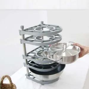 높이 정리대 보관 조절 후라이팬 냄비 싱크 하부장