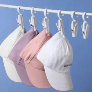 모자 양말 다용도 집게 걸이 정리용품 옷걸이후크 무타공커튼봉 옷장봉 압축봉