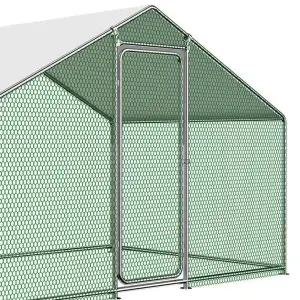 조립식 장 철망 만들기 조류 철조망 창고 시골