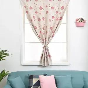플라워 암막 커튼 부착식 간편 설치형 실내 인테리어 WFLHYP3