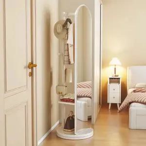 회전식 전신거울 행거 자취 스탠드 자취방 이중