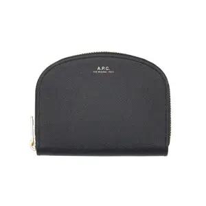 MUST IT_[스크래치]아페쎄 하프문 반지갑 PXBJQ_F63219_LZZ_BLACK