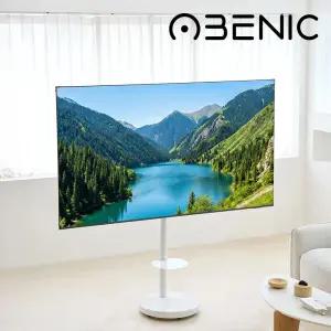오베닉 이동식 스탠드 대형 TV 모니터 삼성 LG 호환 이젤형 이동형 거치대 삼탠바이미