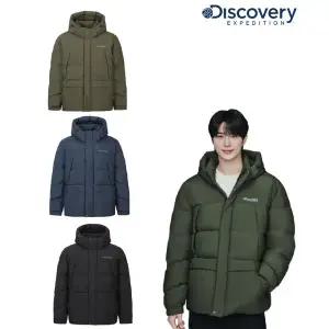 [디스커버리](대전신세계)남성 베른 구스다운 숏패딩 DMDJ6A056