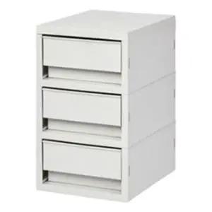 시스맥스 뉴트로소품함 소형3단_수납정리함리빙박스 (KYR-W92A185)