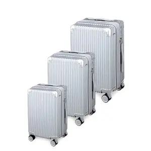 [국내정품] 인포트 캐리어 프리미엄 확장형 The 포스 기내용 20인치 여행용 24인치 28인치 오로라 실버 106