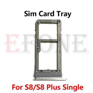 SIM 카드 홀더 슬롯 마이크로 SD 트레이 삼성 호환 갤럭시 호환 S8 G950 플러스 교체 어댑터