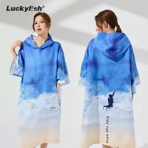 다이빙방풍자켓 후드 서핑 웨이크보드 잠수복 목욕타월