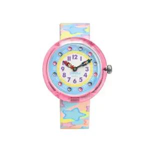 플릭플락 FBNP215 SHINE BRIGHT STAR PARTY 아동 나토시계