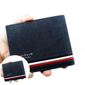 중학생지갑 남성 학생지갑 반지갑 캐주얼 배색