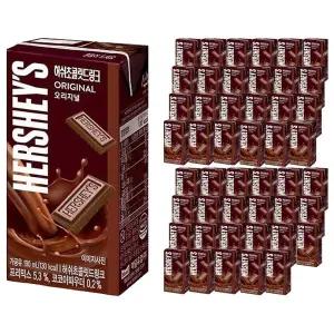 허쉬 초콜릿드링크 오리지널 190mlx48개 (24개x2박스)