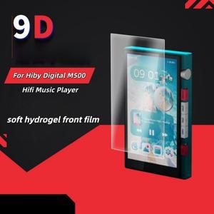호환 Hiby Digital M500 음악 플레이어용 내구성이 뛰어난 소프트 하이드로겔 보호 필름 나노 방폭형 화면