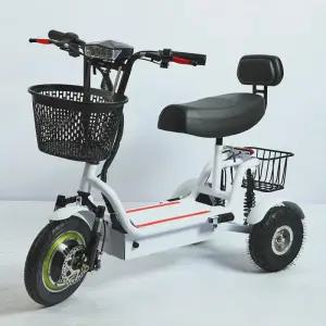 접이식 전기 자전거 세발 삼발이 전동 바구니