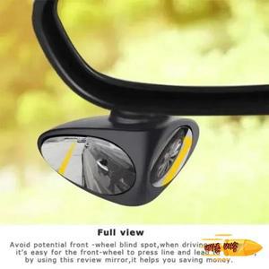 자동차 사각지대 백미러 볼록 360 회전 조절 가능한 앞바퀴