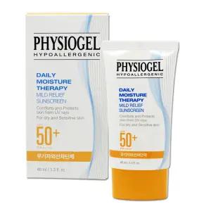 피지오겔 DMT 마일드 릴리프 선크림 40ml (SPF50+) / 무기자차