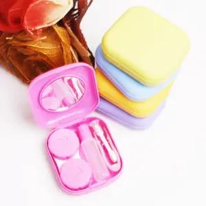 렌즈케이스 여행 안경 콘택트 박스 보관 용기 홀더 wcs5+3Ihx