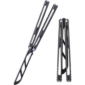 나발리스 캐년 발리송 트레이너 블레이드 미국 나이프 깎지 도구 뒤집기 없음 연습 핸들 나비 둔기 스테인리스 가장자리 않음 NABALIS 배송