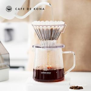 [호환제품] Cafe De Kona Glass Balance Cone Dripper Transformer Brewing Optimizer는 원추형 도저와 호