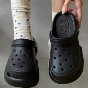 여성 일상 캐주얼 부드러운 통굽 샌들