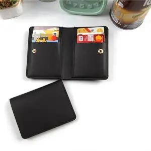 포켓 6개 세로 지폐 명함 신분증 신용카드 지갑-WFIXINS
