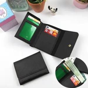 지폐 7포켓 신분증 똑딱이 카드 명함 지갑 블랙1P-WFIXIQK